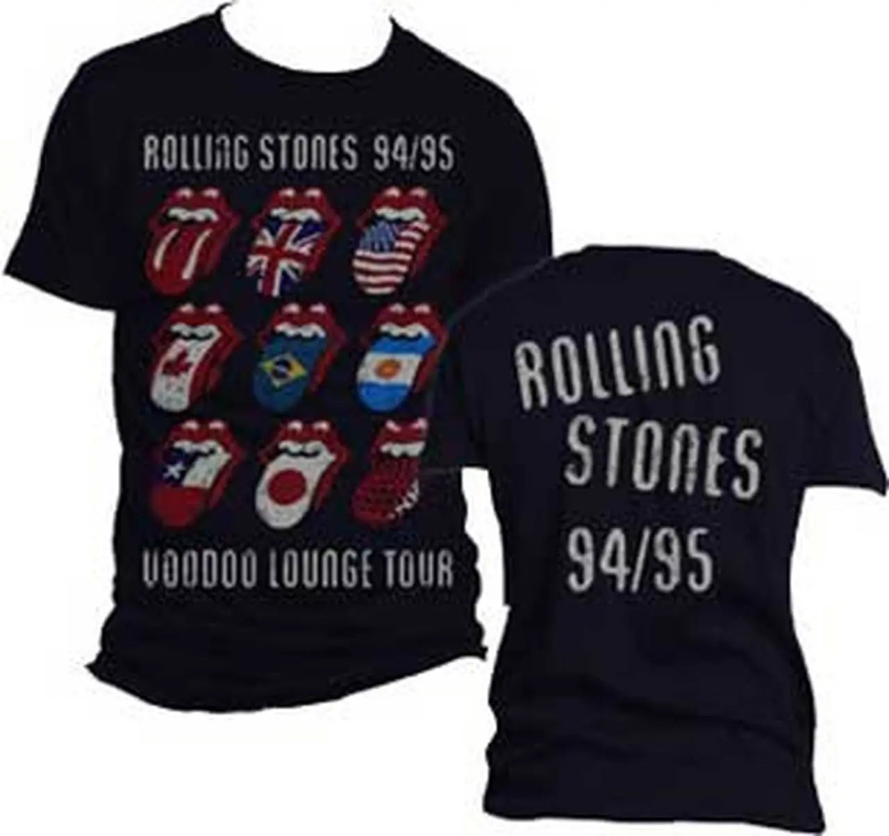 THE ROLLING STONES 94/95 VOODOO LOUNGEツアーTシャツ