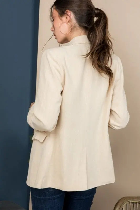 Aliyah Double Breasted Blazer Jacket Jolie Vaughan | Online Clothing Boutique near Baton Rouge, LA