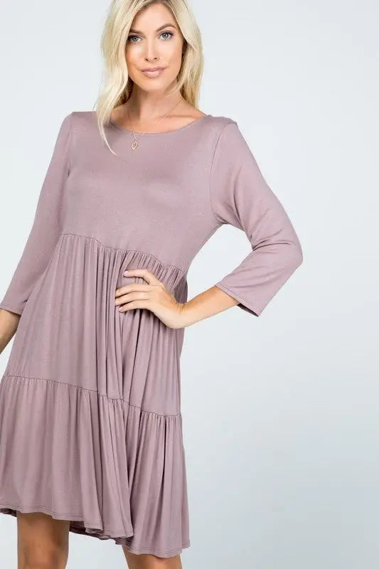 Calliope Bohemian Tiered Dress Jolie Vaughan | Online Clothing Boutique near Baton Rouge, LA calliope clothing- calliope-dress-dresses for women-calliope women's clothing-calliope dress