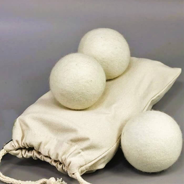 Wool the World Dryer Balls Jolie Vaughan | Online Clothing Boutique near Baton Rouge, LA-100% Premium New Zealand wool Set of 2 Reduces drying time Gently softens clothes naturally