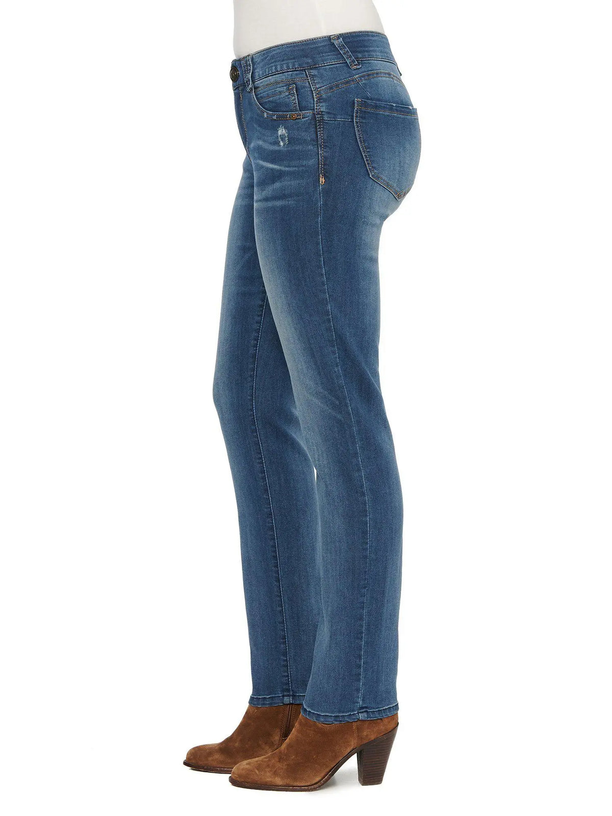 B1560Q4CD Angie Democracy Ab-solution Straight Leg Jeans – True Betty  Boutique