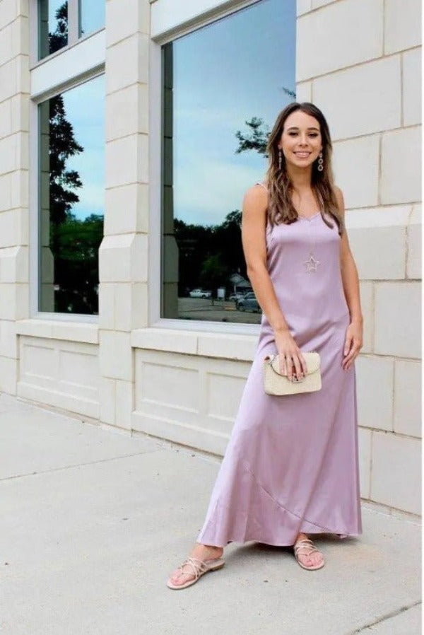 Dreaming Satin Maxi Slip Dress Dreaming Satin Maxi Slip Dress