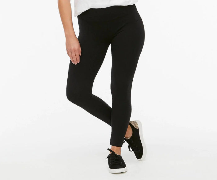 Black Yoga Capri Leggings  Women's Athleisure – Jolie Vaughan Mature  Women's Online Clothing Boutique