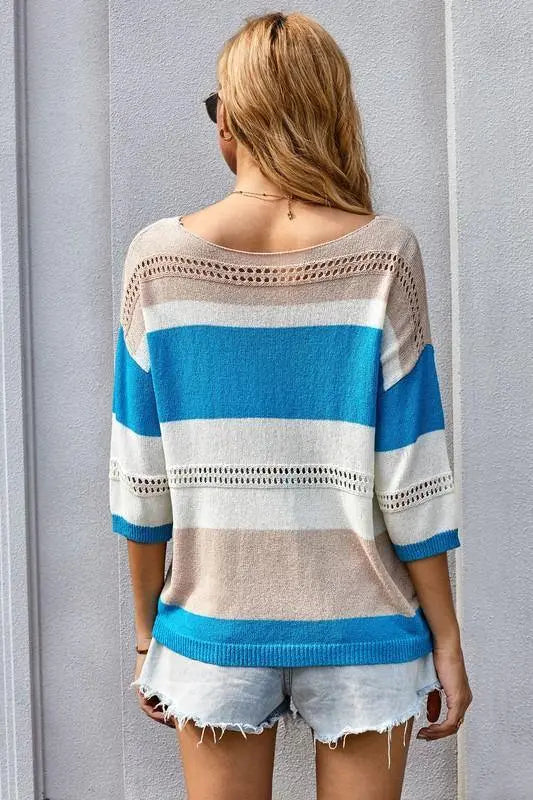 Grace Casual Loose Knit Sweater Jolie Vaughan | Online Clothing Boutique near Baton Rouge, LA