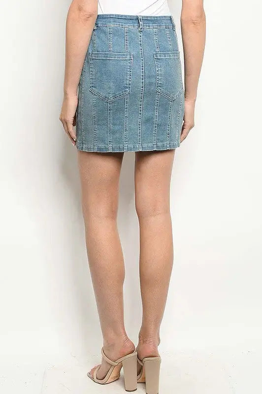 Mandy Denim Skort Mandy Denim Skort