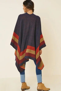 Monique Kimono Sleeve Wrap-Poncho Jolie Vaughan | Online Clothing Boutique near Baton Rouge, LA
