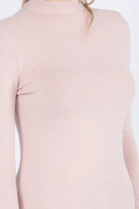 Morgan Uber-Soft Long-Sleeved Mock-Neck Cozy Top Jolie Vaughan | Online Clothing Boutique near Baton Rouge, LA