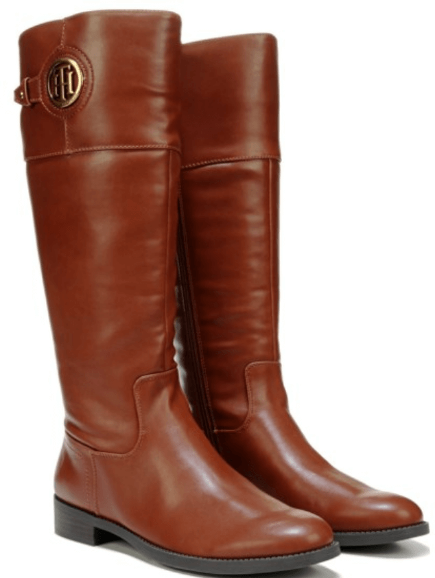 tommy hilfiger boots, black riding boots, womens riding boots, boots for women, riding boots,  tommy hilfiger boots women, hilfiger shoes, knee high riding boots, tall boots,  ladies riding boots, tall riding boots women