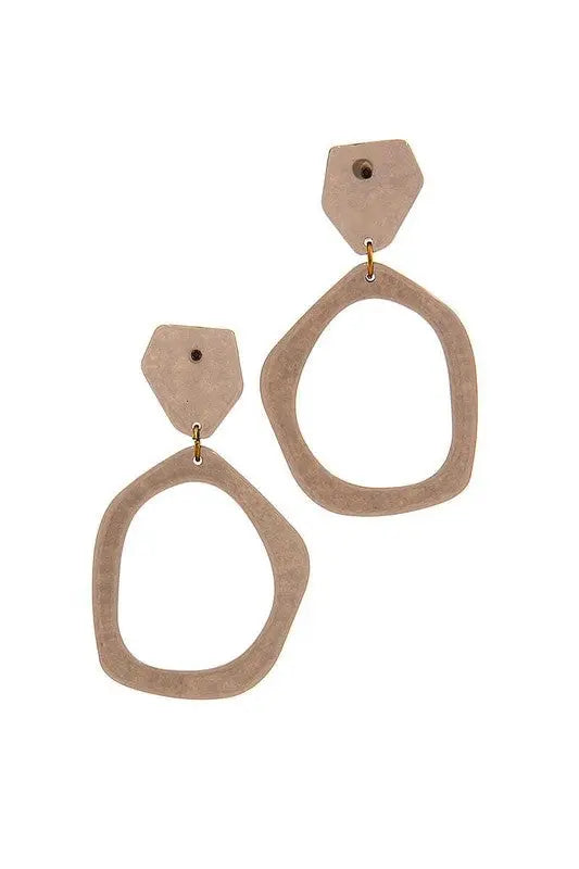 Ring Drop Earrings Jolie Vaughan | Online Clothing Boutique near Baton Rouge, LA