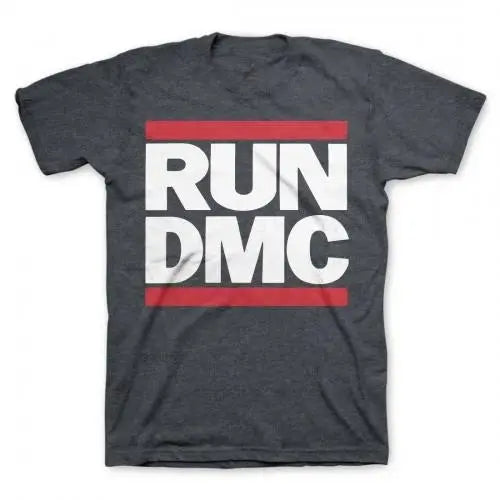 Run DMC Logo Heather Band Tee Jolie Vaughan | Online Clothing Boutique near Baton Rouge, LA