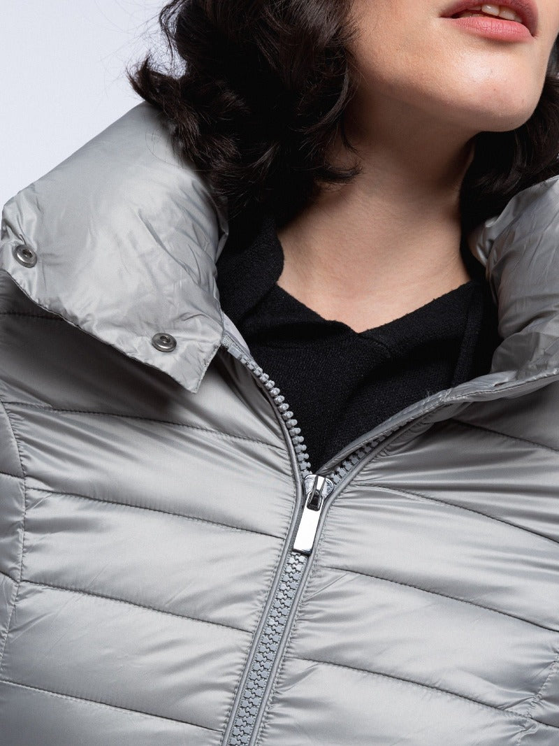 Casaco Cowl Neck Puffer Jacket freeshipping - Mature Women's Clothing Online | Jolie Vaughan Boutique