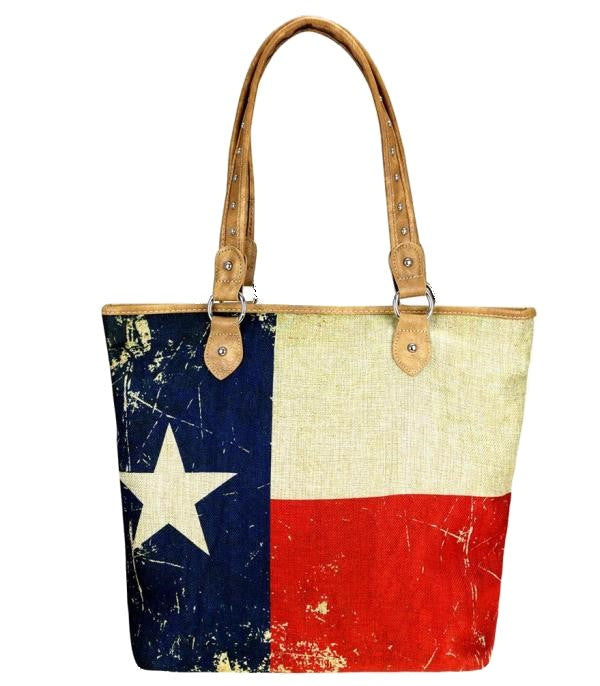 Texas Pride Painted Canvas Tote Bag Jolie Vaughan | Online Clothing Boutique near Baton Rouge, LA