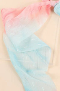 Tie-Die Multi-Function Scrunchie with Neckerchief Jolie Vaughan | Online Clothing Boutique near Baton Rouge, LA