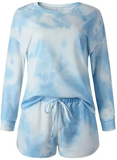 Satin Pajama Shirt & Shorts Set Loungewear – Jolie Vaughan Mature Women's  Online Clothing Boutique