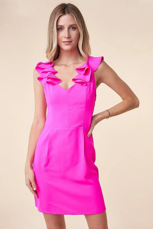 Up All Night Open Back Flirty Dress Jolie Vaughan | Online Clothing Boutique near Baton Rouge, LA