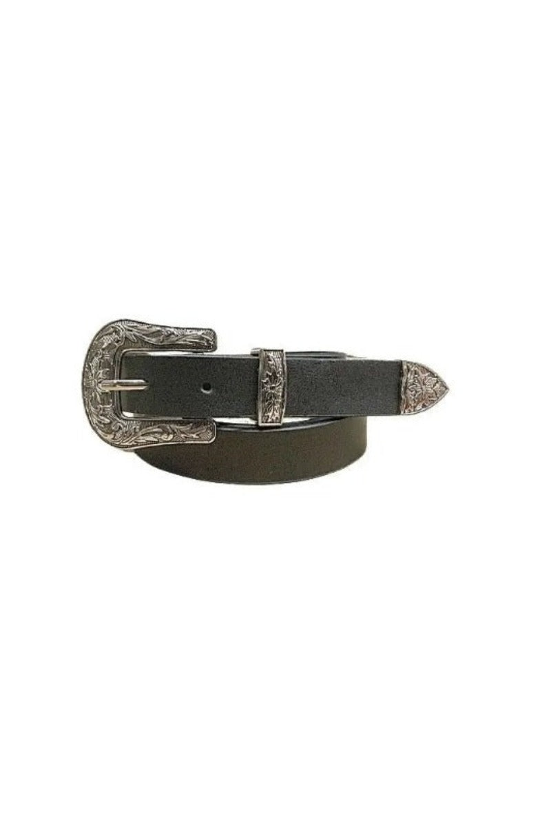 Western Cowgirl Belt with Silver Buckle Belts