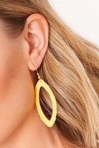 Wrapped Marquis Drop Earrings Jolie Vaughan | Online Clothing Boutique near Baton Rouge, LA