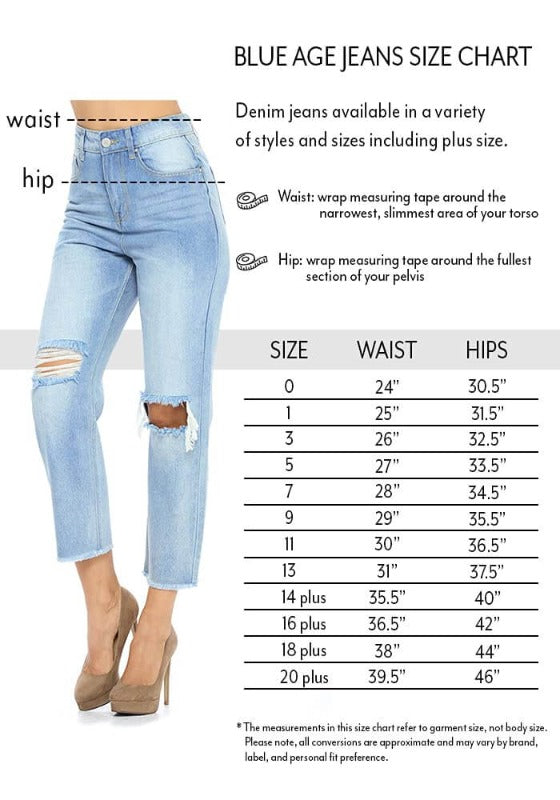 Size Guide – junkfoodjeans