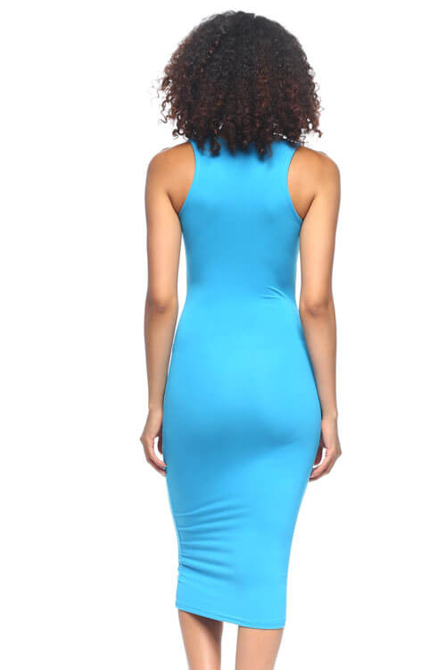 Ocean Blu Midi Dress | Women's Midi Dress Jolie Vaughan Boutique Ocean Blu Midi Dress | Women's Midi Dress Jolie Vaughan Boutique