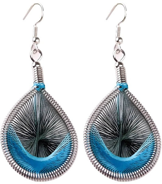 Dream Weaver earrings provide a stylish and reliable solution for women's fashion needs. Made of premium alloy and silk, these earrings have been designed to resist fading and wear-and-tear, ensuring long-time color retention. 