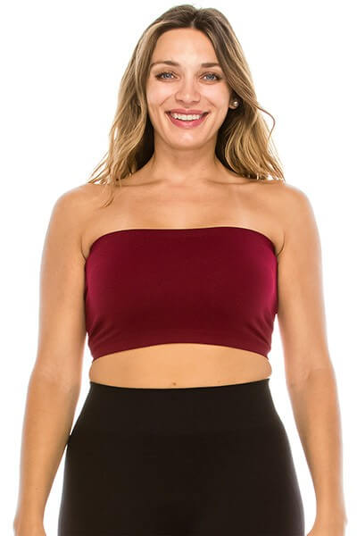 Anemone Women's Seamless V-Neck Padded Bralette with Adjustable Straps (One  Size Fits All) 