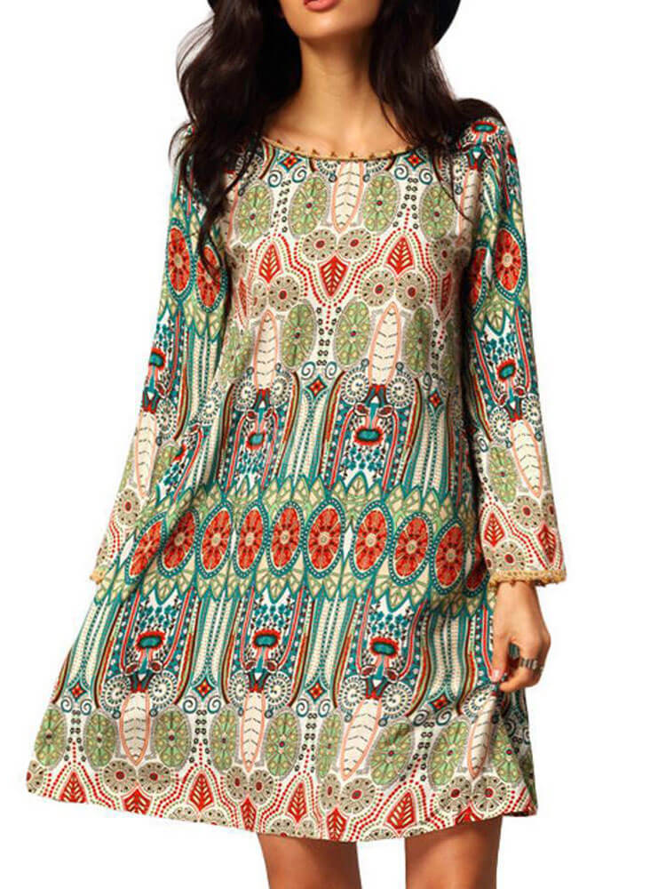 Boho Dress with Pom Details | Womens Summer Dresses Jolie Vaughan Boutique Boho Dress with Pom Details | Womens Summer Dresses Jolie Vaughan Boutique